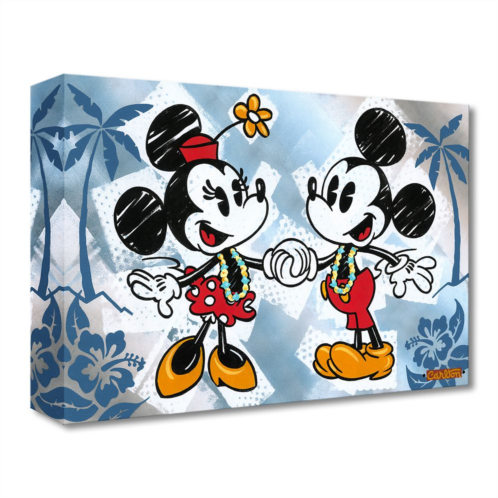 Disney Mickey and Minnie Mouse This is Bliss Giclee on Canvas by Trevor Carlton Limited Edition