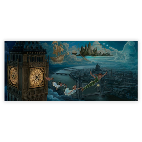 Disney Peter Pan A Journey to Never Land Giclee by Jared Franco Limited Edition