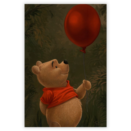 Disney Winnie the Pooh Pooh and His Balloon Giclee by Jared Franco Limited Edition