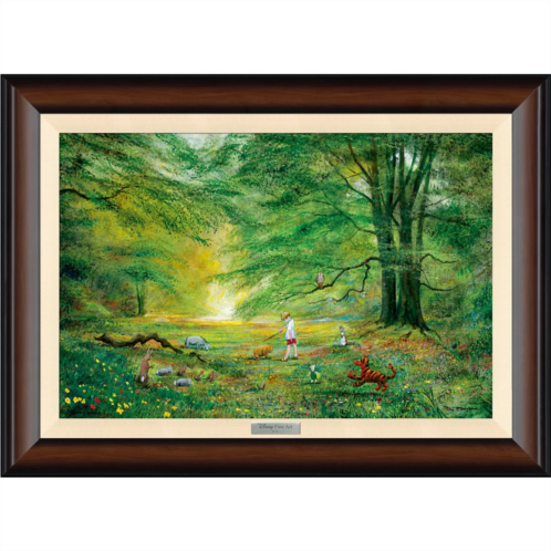 Disney Winnie the Pooh The Knighting of Pooh by Peter & Harrison Ellenshaw Framed Canvas Artwork Limited Edition