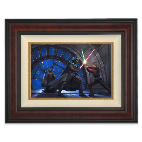 Disney Star Wars A Sons Destiny Framed Canvas by Thomas Kinkade Studios Limited Edition