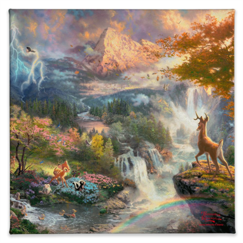 Disney Bambis First Year Gallery Wrapped Canvas by Thomas Kinkade Studios