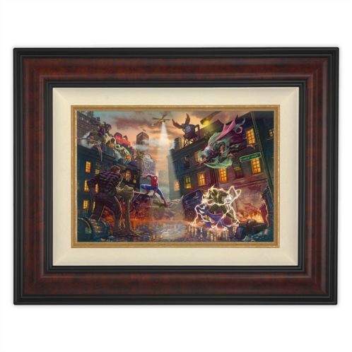 Disney Spider-Man vs. The Sinister Six Framed Canvas by Thomas Kinkade Studios Limited Edition