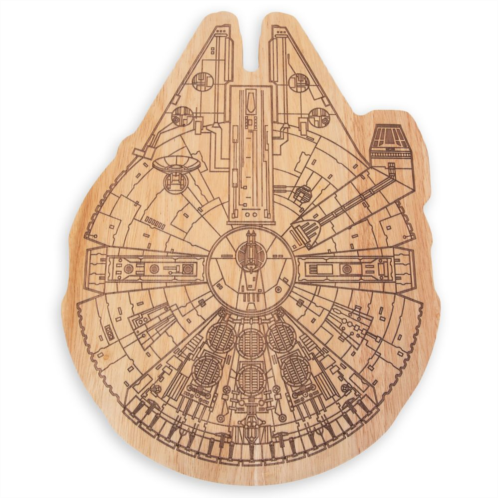 Disney Millennium Falcon Wooden Serving Board Star Wars