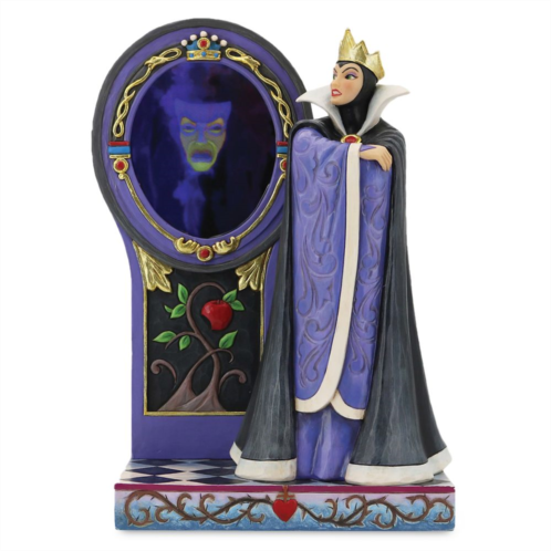 Disney Evil Queen with Magic Mirror Figure by Jim Shore Snow White and the Seven Dwarfs