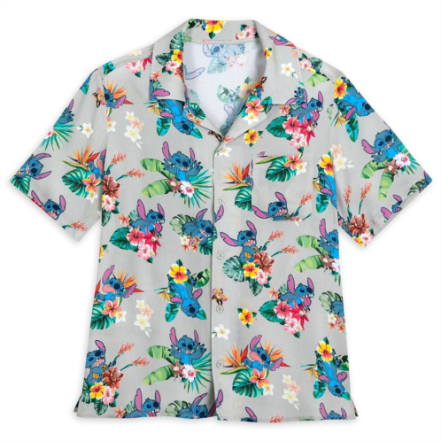 Disney Stitch Woven Shirt for Adults Lilo & Stitch Tan