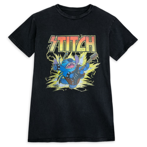 Disney Stitch Rock n Roll T-Shirt for Adults