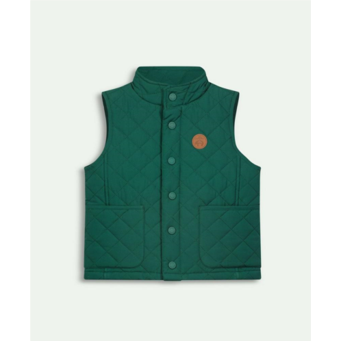 Brooksbrothers Kids Quilted Vest