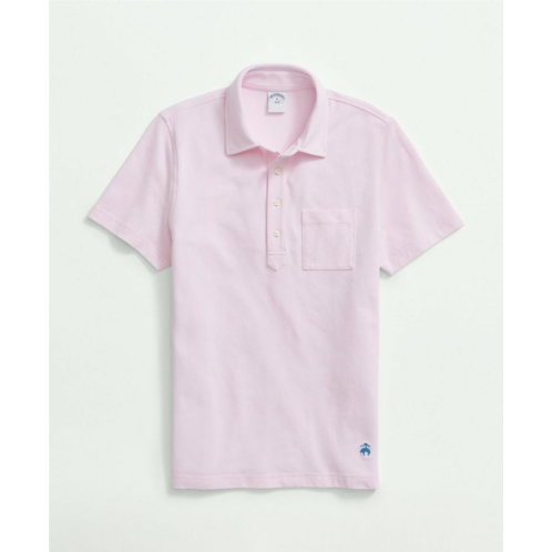 Brooksbrothers The Vintage Oxford-Collar Polo Shirt In Cotton Blend