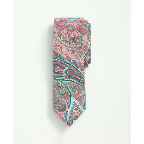 Brooksbrothers Linen Jacquard Paisley Pattern Tie