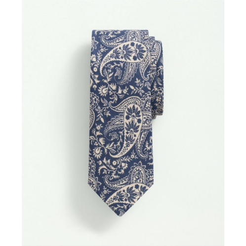 Brooksbrothers Linen Paisley Tie