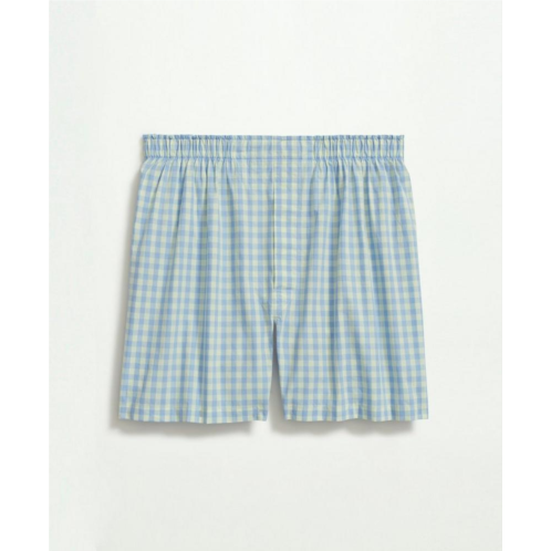 Brooksbrothers Cotton Broadcloth Gingham Boxers