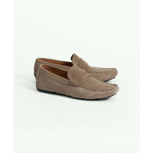Brooksbrothers Jefferson Suede Driving Moccasins