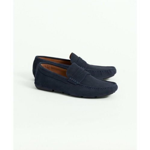 Brooksbrothers Jefferson Suede Driving Moccasins