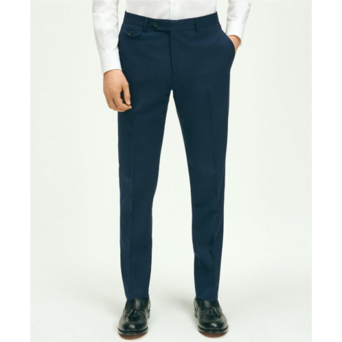 Brooksbrothers Slim Fit Wool Hopsack Trousers