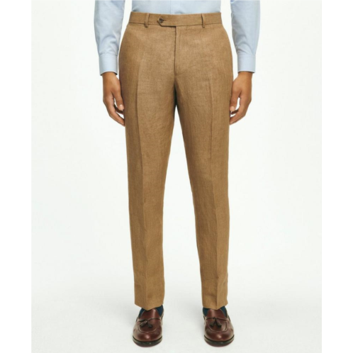Brooksbrothers Classic Fit Linen Trousers