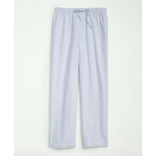 Brooksbrothers Cotton Oxford Striped Lounge Pants
