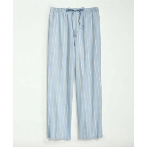 Brooksbrothers Cotton Oxford Striped Lounge Pants