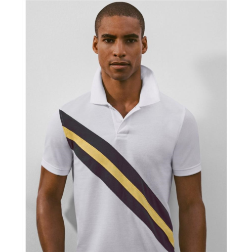 Brooksbrothers Cotton Pique Archive Stripe Polo Shirt