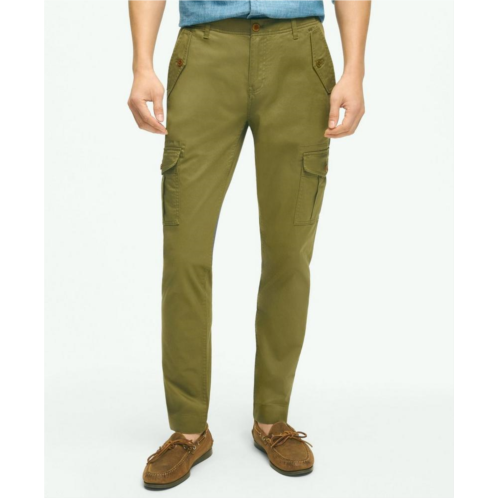 Brooksbrothers Washed Cotton Stretch Cargo Pants