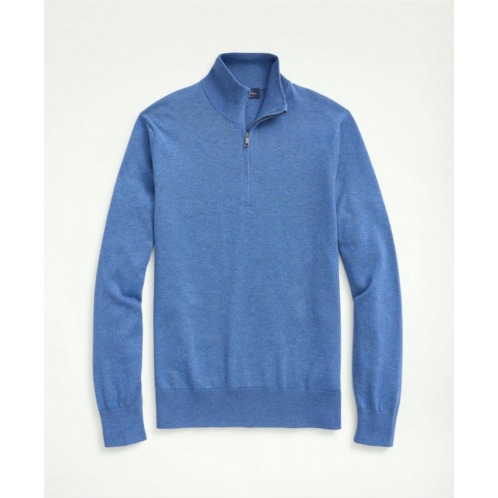 Brooksbrothers Supima Cotton Half-Zip Sweater