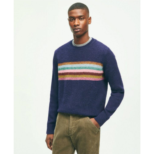 Brooksbrothers Brushed Wool Chest Stripe Sweater