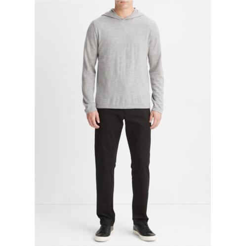 Vince Featherweight Wool Cashmere Pullover Hoodie