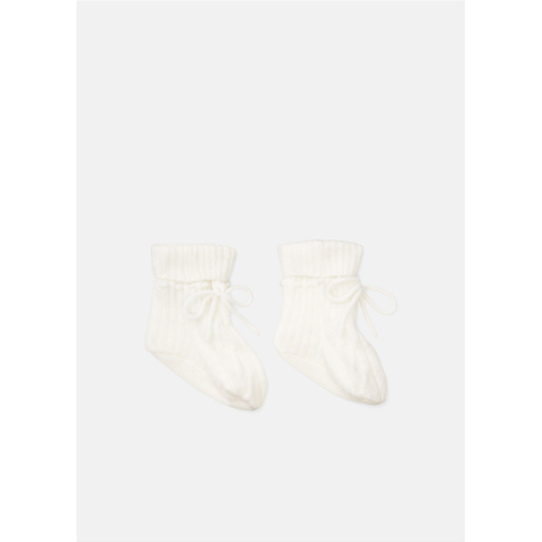 Vince Baby Cashmere Cable Booties