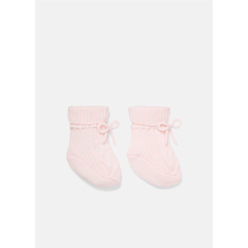 Vince Baby Cashmere Cable Booties