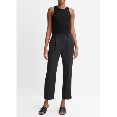 Vince Mid-Rise Tapered Pull-On Pant