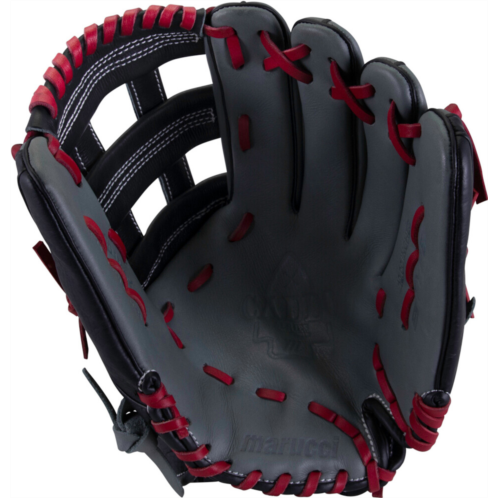 Marucci Caddo Series 12 H Web Baseball Glove - Right Hand Throw - Grey/Red