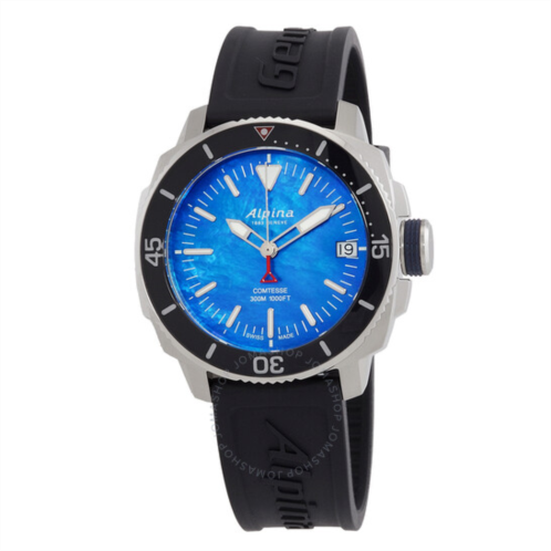 Alpina Seastrong Diver Comtesse Quartz Blue Dial Ladies Watch