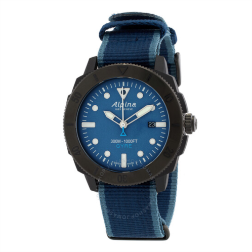 Alpina Seastrong Diver Gyre Automatic Blue Dial Mens Watch