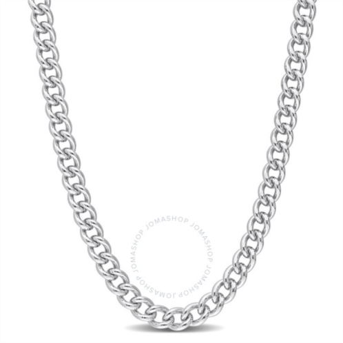 Amour 6.5mm Curb Link Chain Necklace In Sterling Silver, 18 In
