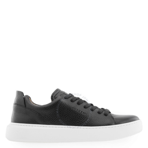 Buscemi Black Leather Uno Alce Low-Top Sneakers, Brand Size 41 ( US Size 11 )