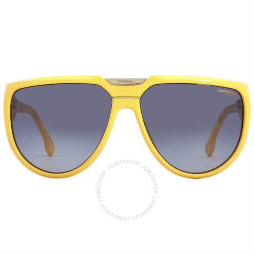 Carrera Grey Shaded Browline Unisex Sunglasses