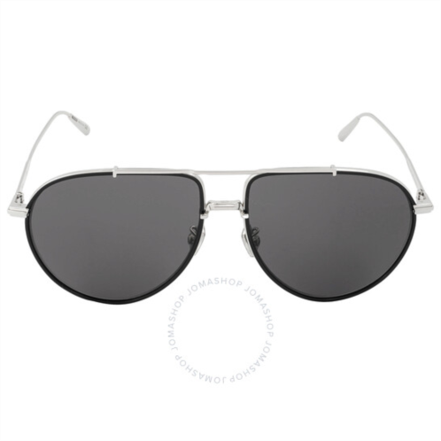 Dior Dark Grey Pilot Mens Sunglasses