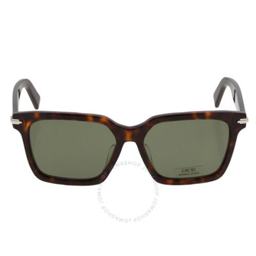 Dior Green Square Mens Sunglasses