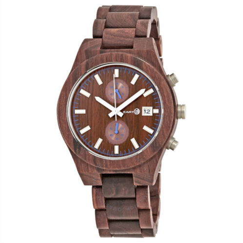 Earth Castillo Chronograph Red Dial Watch