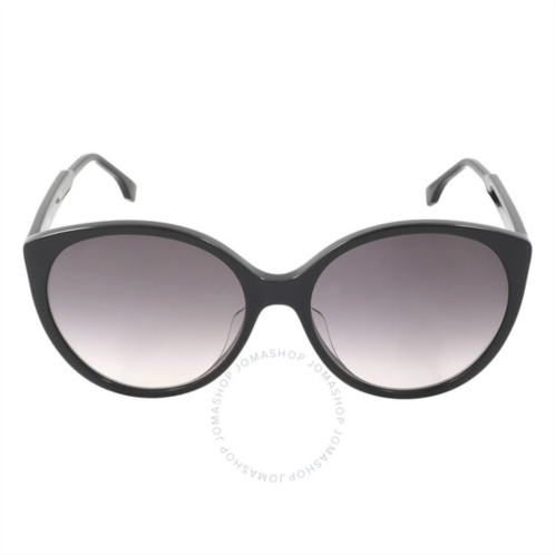 Fendi Gradient Smoke Cat Eye Ladies Sunglasses