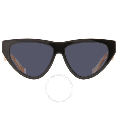Gucci Blue Cat Eye Ladies Sunglasses