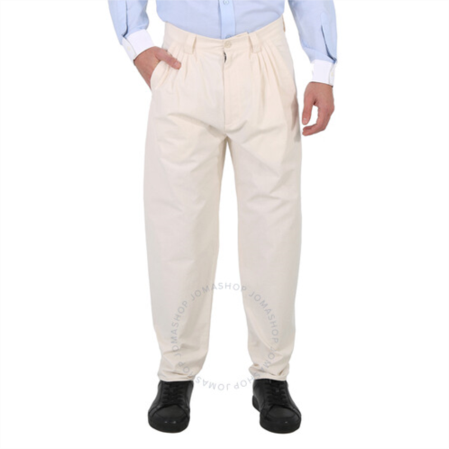 Gucci Cotton High-waist Trousers, Brand Size 48 (Waist Size 34)