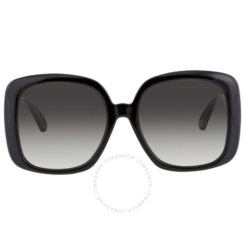 Gucci Grey Square Ladies Sunglasses