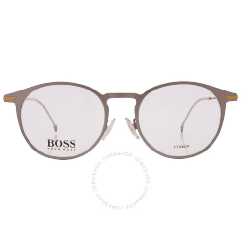 Hugo Boss Demo Round Mens Titanium Eyeglasses