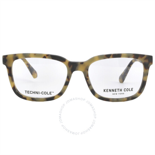 Kenneth Cole New York Demo Square Mens Eyeglasses KC0320 056 55