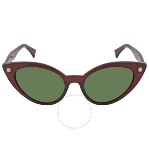 Lanvin Green Cat Eye Ladies Sunglasses