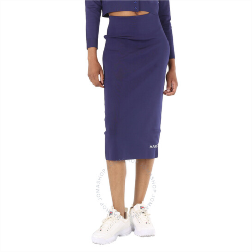 Marc Jacobs Ladies Blue Navy The Tube Skirt, Size X-Small