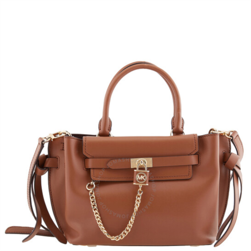 Michael Kors Ladies Luggage Hamilton Legacy Small Leather Belted Satchel