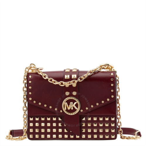 Michael Kors Patent Leather Extra-small Greenwich Crossbody Bag