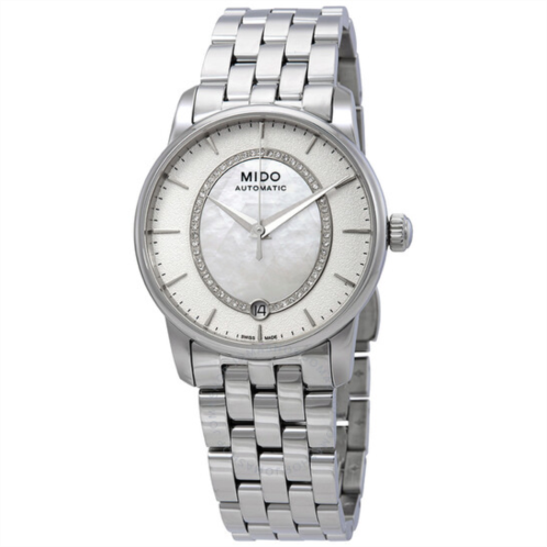Mido Baroncelli Automatic Mother of Pearl Dial Ladies Watch